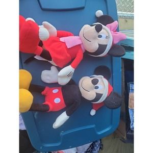 Disney Mickey And Minnie Khols Cares Chritsmas Plush